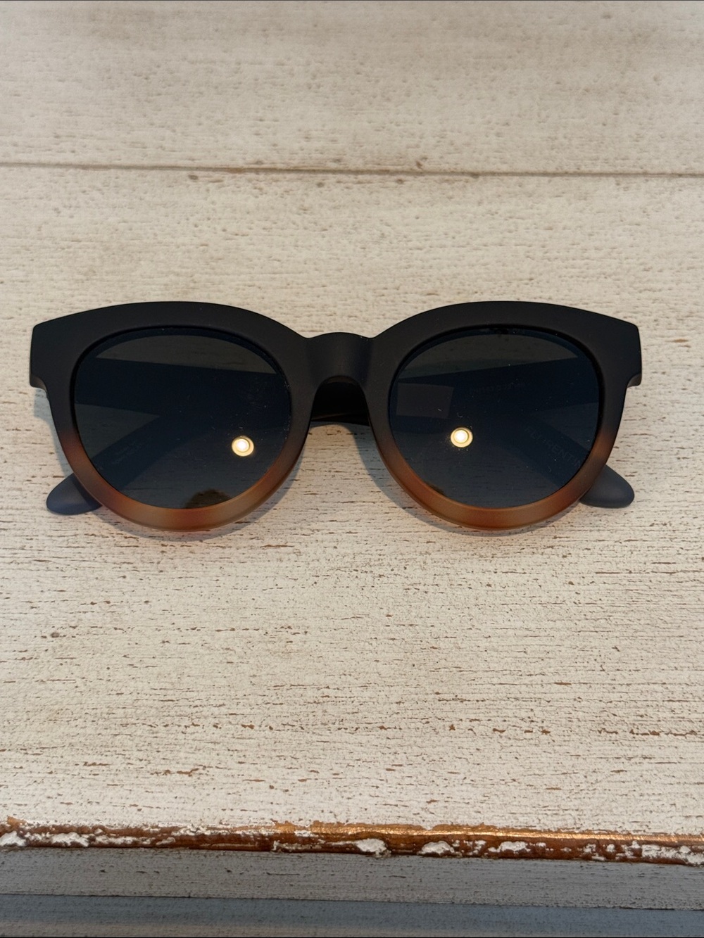 TOMS Matte Black/Brown Women's Traveler Collection Sunglasses Florentin